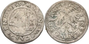 Schweiz Schaffhausen Groschen 1553 Silber 2,1 g Original Münze #L964 - Bild 1 von 1