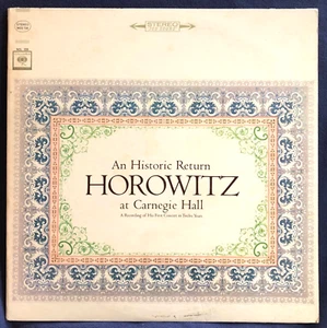 HOROWITZ at Carnegie Hall : An Historic Return - Stereo - Double LP M2S-728 - Picture 1 of 4