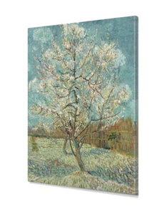 DECORARTS The Pink Peach Tree by Van Gogh Giclee Print Canvas Art Print Wall Art - Picture 1 of 45