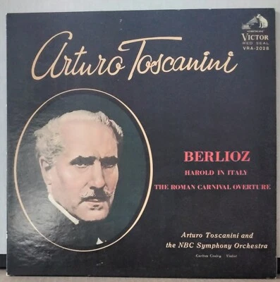 HMV VICTOR RED SEAL VRA2028 JAPAN BERLIOZ HAROLD IN ITALY TOSCANINI COOLEY LP - Image 1 of 4