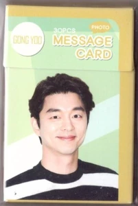 Gong Yoo Photo Message Card [30P  Pack] K-Actors 2206 - Picture 1 of 2