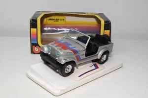 B66 1:24 BBURAGO BURAGO 9103 LAREDO JEEP CJ-5 CJ5 MET. GRIGIO MIB - Foto 1 di 17