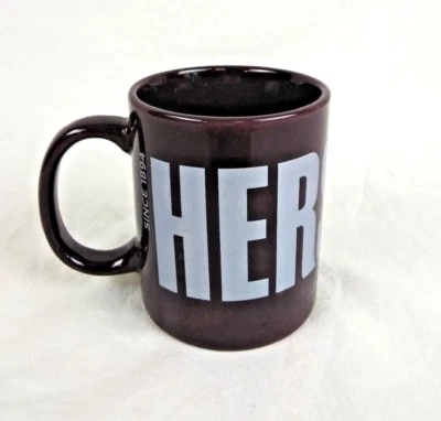 Hershey's Chocolate Brown Porcelain Coffee Hot Chocolate Mug Cocoa Memorabilia - Image 1 of 4