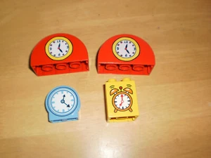 Lego Duplo Uhr Uhren  4 Stück - Bild 1 von 2