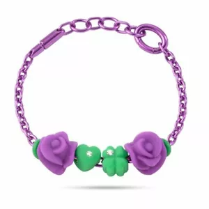 BRACCIALE DONNA MORELLATO COLOURS,4 CHARMS,SABZ158,CUORE,QUADRIFOGLIO E ROSE - Foto 1 di 1