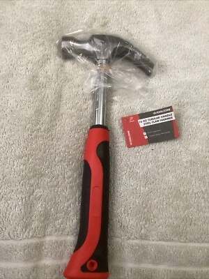 Toolzone 16 Oz Tubular Steel Claw Hammer - Image 1 of 2