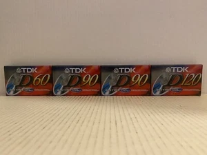 TDK D60 (1), D90 (2), D120 (1) IEC I/TYPE I High Output Audio Cassette Tapes - Bild 1 von 10