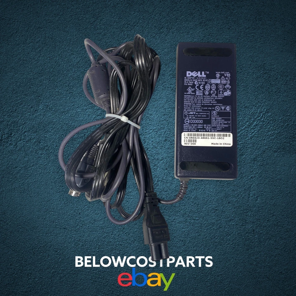 Dell ADP-90FB PA-9 Family 20V 4.5A AC Power Adapter For 2100FP 20" LCD Monitor - Image 1 of 1