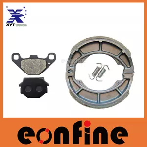 FRONT REAR Brake Pads Shoes for KAWASAKI KX 250 D1 1985 - Picture 1 of 3