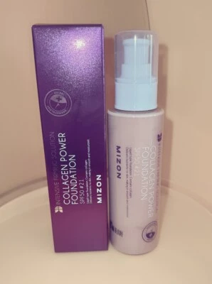 B💜Mizon Collagen Power Foundation, SPF50, #21 3.52 oz New Fresh U.S. Seller - Image 1 of 2