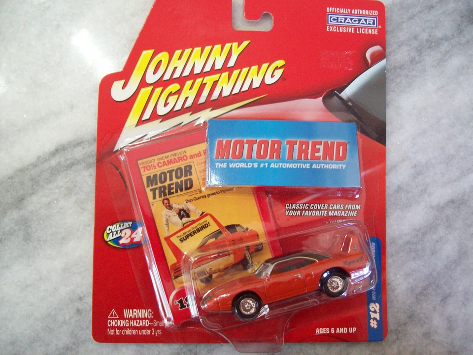 JOHNNY Lightning 1/64 1970 PLYMOUTH SUPERBIRD 压铸... — 第 1/1 张图片