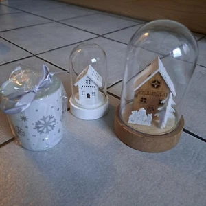 Weihnachten Dekoration Kerze Lichthaus - Bild 1 von 1
