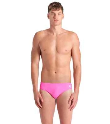 Arena 男式粉色 Icon 游泳短裤泳装泳衣尺寸 28 32 34 36 38 — 第 1/4 张图片