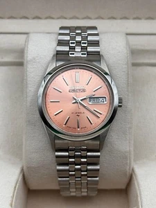 Seiko 5 Automatic 6309 Movement Automatic Men's Watch - Salmon Dial - Picture 1 of 8