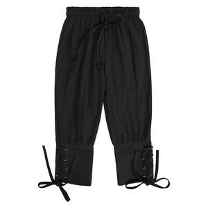 Medieval Pants for Boys Medieval Kids Knickers Colonial Breeches Halloween Pants - Picture 1 of 11