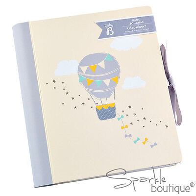 LUXURY BABY JOURNAL -Record/Memory Book/Keepsake/Diary -New Mum/Baby Shower Gift • 17.99£