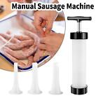 Manual Sausages Machines Meat Stuffer Fillers Salami R2 Maker Hot Tools K4B0