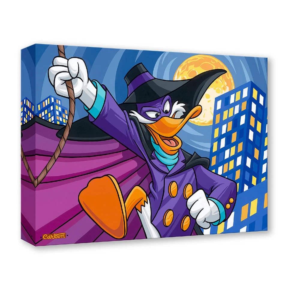 Darkwing On the Case 12Hx16W Disney Bellas Artes por Trevor Carlton Foto 1 de 1