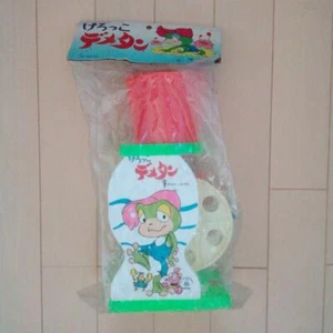 【NEW】Rare Sofubi Tatsunoko Fun Demetan Waterwheel with Tracking, F/S - Picture 1 of 6