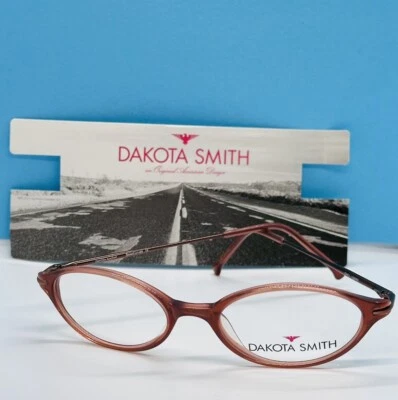 Armação de óculos Dakota Smith curvas lentas Chile 49-18-135 aro oval completo nova - Imagem 1 de 4