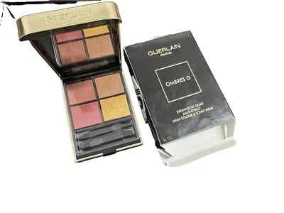 Guerlain Ombres G Eyeshadow Quad - 214 Exotic Orchid for Women - 0.5 oz Eye Shad - Image 1 of 4