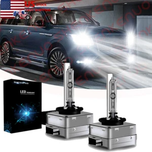 6000K HID Xenon Headlight Bulb High/Low Beam For Lincoln Navigator 2007-2017 - Picture 1 of 12