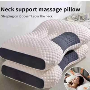 Cervical Orthopedic Neck Pillow Help Sleep and Protect the Pillow Neck Household - Picture 1 of 5