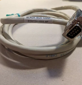 Black Box EDN12H-0005-MF DB9, 5ft 1.5M Extension Cable - NEW (1 PC) - Picture 1 of 2