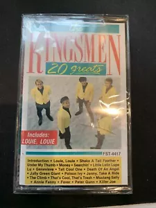 The Kingsmen 20 Greats Cassette - Brand New Sealed - Picture 1 of 3
