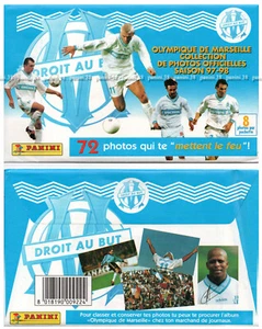 ULTRA RARE !! Pochette "MARSEILLE 1997-1998" bustina, tüte, packet PANINI OM - Bild 1 von 1