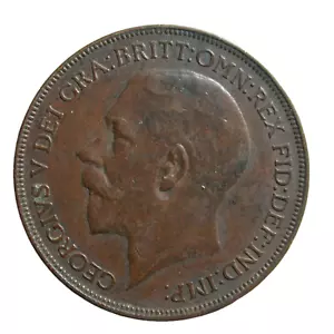 Great Britain 1926 One Penny "Modified Head" KM#826 - Picture 1 of 2