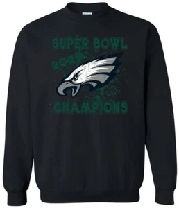 Eagles Champions Sweatshirt | Super Bowl Football Sweatshirt | Eagle Small - Picture 1 of 3