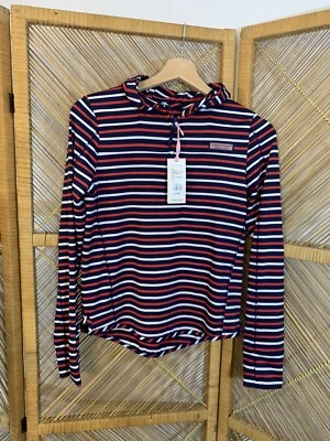 Camisa Vineyard Vines Atlética Natación Playa Cubierta Guardia Niños 14 Nueva Foto 1 de 4