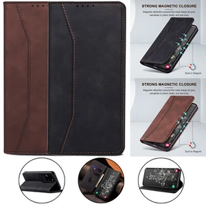 For Samsung Galaxy S20+/S20 Ultra/S20 FE 5G Leather Wallet Card Slots Case Cover - Picture 1 of 30