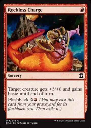 x1 Reckless Charge - Eternal Masters - NM - MTG - Image 1 of 1
