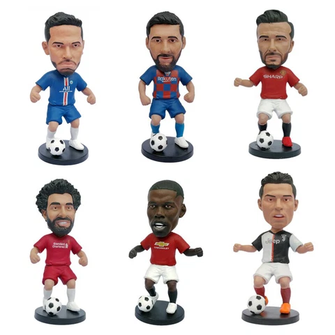 Lionel Messi Bobblehead FC Barcelona Cristiano Ronaldo Bobble Head Doll Gift Toy Cover