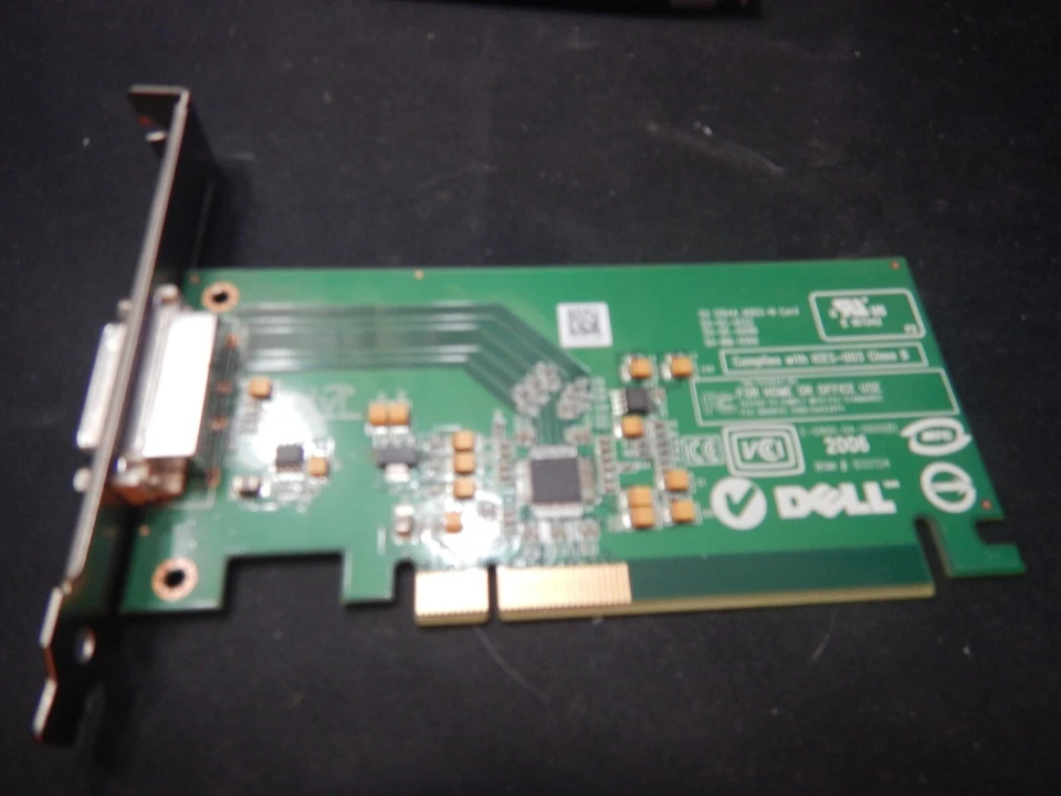 Dell E-G900-04-2600(B) DVI-D Graphic Video Card D33724   - Image 1 of 1