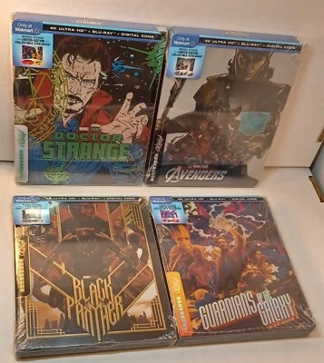 Marvel Mondo 4K Steelbook Bundle (4K/Blu-ray)NEW (Sealed)-Box Shipping w/Trackin - Image 1 of 4
