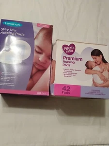 102 ct Lansinoh Stay Dry Nursing Pads and Parents Choice Premium nursing Pads... - Picture 1 of 7