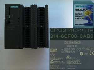 Siemens Simatic S7-300 CPU 314C-2 DP 6ES7 314-6CF00-0AB0 E-Stand:1 3-4 #2312 - Picture 1 of 1