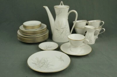 ROSENTHAL FORM 2000 Gräser schönes altes Mokkaservice 5P 24tlg - Bild 1 von 4