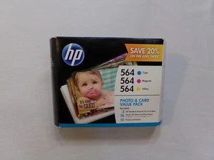 HP Tri-Color Ink 564 - Expiration Sept. 2017 - Picture 1 of 3