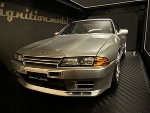 Ignition Model IG0088 Nismo R32 GT-R S-tune Jet Silver Metallic - Picture 1 of 10