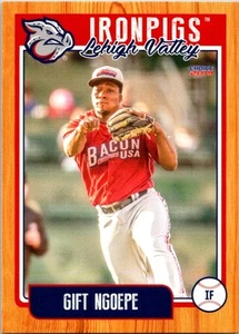 2019 Choice Lehigh Valley IronPigs #17 Gift Ngoepe - Picture 1 of 2