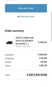 Nike Air Max 95 X Corteiz / US 10,5 / 44,5 - Bild 1 von 1