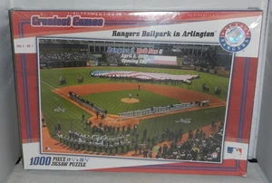 Texas Rangers Baseball Ballpark in Arlington Stadium Opening Day 1000Pc Puzzle - Picture 1 of 4