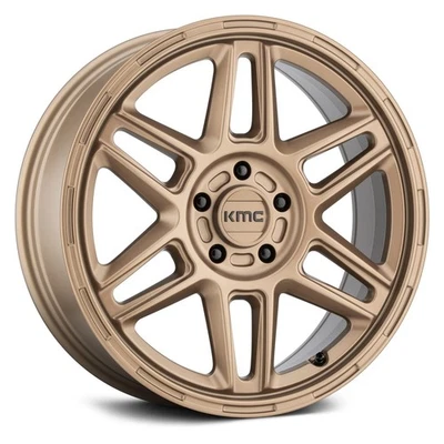 KMC KM716 NOMAD Wheels 17x8 (38, 5x110, 72.56) Bronze Rims Set of 4 Foto 1 de 3