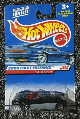 Hot Wheels 2000 First Editions Austin Healey No. 32/36 2000  #092 Fast Shipping - Image 1 of 2