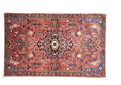 Persian oriental carpet super Hamadan (180 x 115 cm) hand knotted top New - Image 1 of 4
