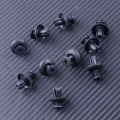 10X Parachoques delantero trasero guardabarros clip tipo empuje retenedor MB253964 apto para Mitsubishi Foto 1 de 3